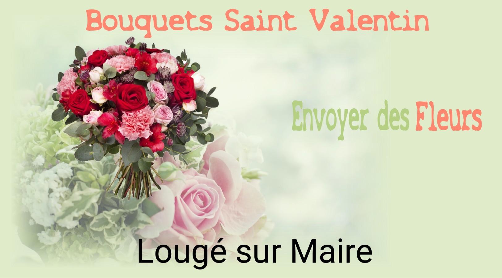 Roses de Saint-Valentin livrées à Lougé-sur-Maire